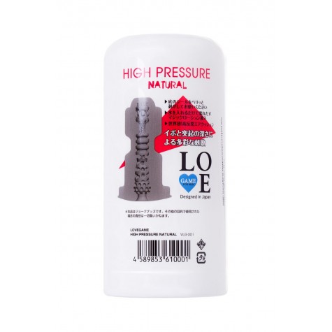 Нереалистичный мастурбатор Lovegame High Pressure Natural